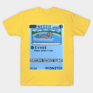 Nessie Playing Card T-Shirt